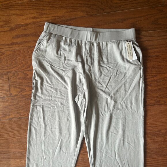 NWT Spense Plus Size Terry Roll Cuff Trouser Pants Size 2X Casual Loungewear New - Picture 4 of 14